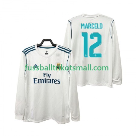 Fußballtrikots Real Madrid MARCELD 12 2017 Retro 2018 Langarm Heimtrikotsatz kaufen